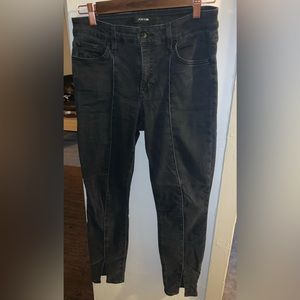 Black Joe’s Jeans with ankle slit